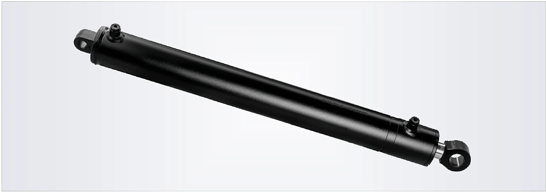 Complete black HCYY11112016 grain tank lifting hydraulic cylinder with eye mounts